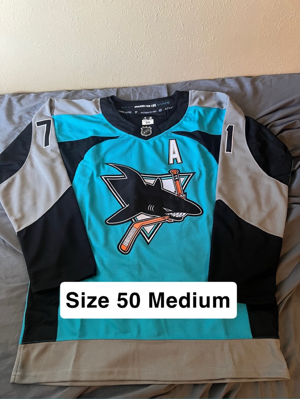 San Jose sharks jersey